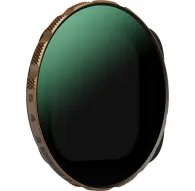 PolarPro LiteChaser 16 VND 2-5 Stop Black Mist Filter for iPhone 15/16/17 ar teksturētu zelta rāmīti un melnu stikla centru, ar numuriem 5, 4, 3 un tekstu 'BLK MST' uz rāmja.PolarPro LiteChaser 16 VND 2-5 Stop Black Mist Filter for iPhone 15/16/17 ar teksturētu zelta rāmīti un melnu stikla centru, ar numuriem 5, 4, 3 un tekstu 'BLK MST' uz rāmja.