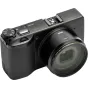 Адаптер NISI для объектива Ricoh GR IIIx (49 мм) с текстурированным grip и механизмом блокировки, с прикрепленным фильтром диаметром 49 мм.