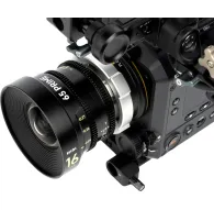 NISI Cine Lens 65 Prime 16mm T2.9 PL-Mount ar luminescējošu fokusa un apertūras gredzeniem, kā arī PL kova kinokamerāmNISI Cine Lens 65 Prime 16mm T2.9 PL-Mount ar luminescējošu fokusa un apertūras gredzeniem, kā arī PL kova kinokamerām