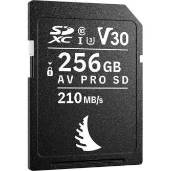 256GB Angelbird SD AV PRO SD MK2 R210/W140 (V30) High-Speed Memory Card for 8K Video Recording