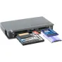 Считыватель карт Delkin USB 3.0 с слотами для SD, microSD, CF, Memory Stick и xD, высокоскоростная передача данных до 500 МБ/с и поддержка нескольких карт