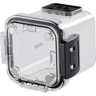 NANLUX Evoke 5C Underwater Housing with magnetic latch and external controls for professional underwater photography