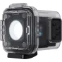 Nanlux Evoke 5C Underwater Housing with transparent case, magnetic design, and external controls for underwater photography