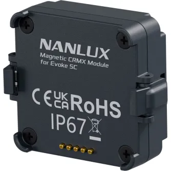 NANLUX Evoke 5C Magnetic CRMX Module for wireless DMX control of studio lighting systems