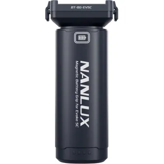 NANLUX Evoke 5C Magnetic Battery Grip for extended power and quick battery changes