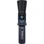 NANLUX Evoke 5C Magnetic Battery Grip featuring a sleek black design, digital display, and battery indicator