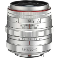 Pentax HD DA 20-40mm f/2.8-4.0 DC WR lens - weather-resistant zoom lens with HD coating and quiet autofocus motorPentax HD DA 20-40mm f/2.8-4.0 DC WR lens - weather-resistant zoom lens with HD coating and quiet autofocus motor
