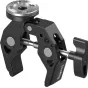 Зажим SmallRig 4249 с ARRI розеткой надежно крепит дистанционные рукоятки к штативам или слайдерам для удобного управления камерой