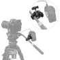 SmallRig 4249 Super Clamp с ARRI розеткой надежно крепит дистанционные рукоятки, такие как Nikon MC-N10 и Sony FX6, к штативам или слайдерам для удобной работы с камерой