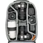 Рюкзак Think Tank Airport Commuter 31L с организованными отсеками для корпуса камеры, объектива 400 мм и аксессуаров