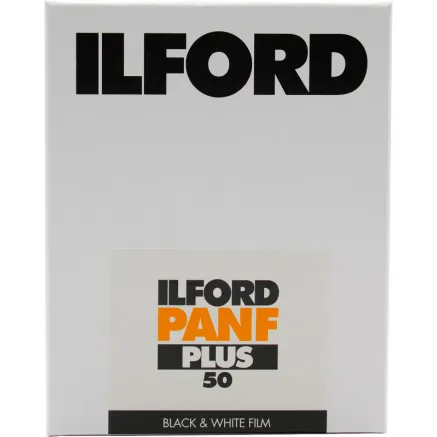 ILFORD PHOTO Ilford Film Pan F 50 4x5 25 sheets