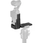 SmallRig 6009 Attachable Backplate Support for DJI Osmo Pocket 4 with cold shoe mount, Arca-Swiss compatibility, and 1/4"-20 hole for flexible accessory attachment