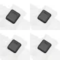 SmallRig black hot shoe cover for Sony cameras, 2pcs set, double-layer TPE silicone protection designed for Sony Alpha models.