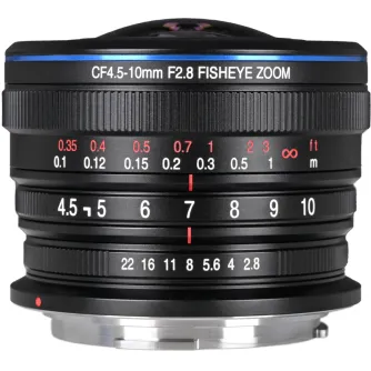 Laowa 4.5-10 мм f/2.8 CF Zoom Fisheye Lens для Canon RF - Компактный сверхширокоугольный зум-объектив с двойным эффектом рыбьего глаза