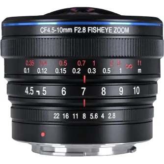 Laowa 4.5-10mm f/2.8 CF Zoom Fisheye Lens для EOS-M - Компактный сверхширокоугольный зум-объектив с двойным эффектом рыбьего глаза