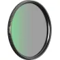 CPL-фильтр PolarPro Shortstache Everyday Mist 39mm с матовым зеленым оттенком, черным алюминиевым корпусом и текстурированными краями для кинематографического смягчения и уменьшения контраста