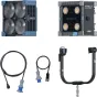 NANLUX Evoke Matrix 2500B Bi-color Spotlight Kit with motorized Fresnel lens and mounting yoke
