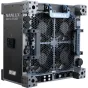 NANLUX Evoke Matrix 2500B bi-krāsu daudzavotu prožektoru komplekts ar sešstūra ventilācijas režģi, dzesēšanas ventilatoriem, vadības paneli un stiprinājuma kronšteiniem, izgatavots no magnija sakausējuma ar IP66 aizsardzību prof