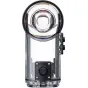 RICOH Theta Underwater Housing TW2 ar antireflektīvo lēcu un mehāniskajām kontrolēm 360° zemūdens fotografēšanai līdz 40 m dziļumam