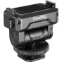 SmallRig 6440 крепление для вспышки для DJI Osmo Action 6 и Nano, черный металл с быстрым разъемом, 160° наклоном, холодным креплением и резьбой 1/4".