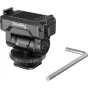 SmallRig 6440 крепление для вспышки для DJI Osmo Action 6 и Nano с быстрым разъемом и 160° наклоном, с включенным шестигранным ключом на белом фоне.