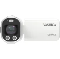 YASHICA JOURNEY 4K camcorder with wide-angle lens, flip screen, and compact design for travel and vloggingYASHICA JOURNEY 4K camcorder with wide-angle lens, flip screen, and compact design for travel and vlogging