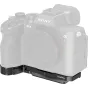 SmallRig 6705 Pājas plaknīca Sony Alpha 7R VI ar ergonomisku rokturi, aizsargpadiem un Arca-Swiss ātrās atbrīvošanas saderību