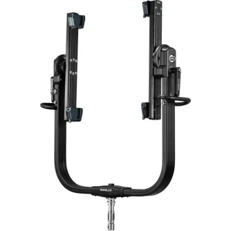 NANLUX Dual-Head Yoke for Matrix 2500 with adjustable tilt mechanisms and EXT port cable for Matrix 2500B/C compatibility