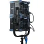NANLUX Dual-Head Yoke for Matrix 2500C with synchronized tilt control and EXT port cables for dual-light operation