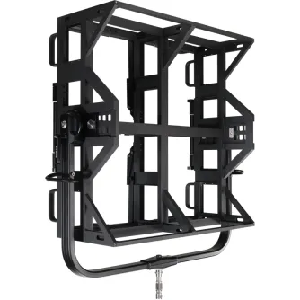 NANLUX Four-light Frame for Matrix 2500 with power distribution cable and EXT port connector, designed for synchronized lighting control