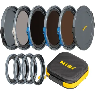 NISI JetMag Pro 49 Landscape Kit с магнитными фильтрами, адаптерными кольцами и сумкой для профессиональной пейзажной фотографии