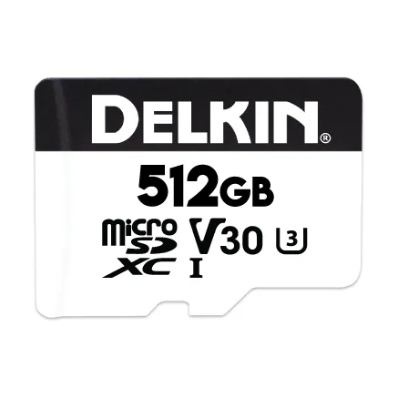 Delkin microSD Hyperspeed R100/W75 512GB