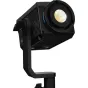 Nanlite Forza 60C LED spotlight with projection attachment, compact RGBLAC lighting kit for studio and location use