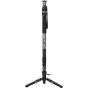 SIRUI Monopods SVM-165P Pedal Version - Viegls oglekļa šķiedras monopods ar pedāļa mehānismu un statīva pamatni ātrai augstuma regulēšanai un leņķa maiņai.