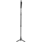 Sirui Monopod SVM-165P with patented Rapid System and pedal-controlled angle switching, featuring a carbon fiber shaft, tripod base, and removable suspension plate for versatile lightweight photography support.