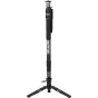 Sirui SVM-145P pedālu monopods ar ātras regulēšanas sistēmu un moduļu izmantošanu