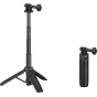 SmallRig 6148 Selfie Stick Support - Izvelkams statīvs un rokas gimbals akciju kamerām ar ātri izvēršamu bāzi un plaukstas siksnu