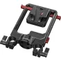 SmallRig Pagriežamā V-Mount baterijas plāksne ar divām V-Lock klemmēm un 15mm diviem stabiem elastīgai bateriju uzstādīšanai un pagarinātai darbības laikam