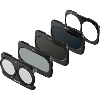 Набор фильтров SmallRig 6476 для DJI Osmo Pocket 4P с ND16, ND64, ND256 и CPL фильтрами для точного контроля света и уменьшения бликов.