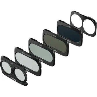 SmallRig 6658 Split Filter Kit для DJI Osmo Pocket 4P с фильтрами ND16, ND64, ND256, CPL и 1/4 Black Diffusion для точного контроля света и кинематографических эффектов