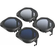 Набор SmallRig 6213 ND8 ND16 ND32 ND64 для дронов DJI Lito X1 / Flip, включающий четыре высококачественных нейтральных плотностных фильтра в компактном черном октагональном корпусе с зажимами, идеально подходящих для уменьшения Набор SmallRig 6213 ND8 ND16 ND32 ND64 для дронов DJI Lito X1 / Flip, включающий четыре высококачественных нейтральных плотностных фильтра в компактном черном октагональном корпусе с зажимами, идеально подходящих для уменьшения 