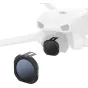 SmallRig ND8/ND16/ND32/ND64 filter kit for DJI Lito X1/Flip drone, featuring a detached ND32 filter and the filter mounted on the camera lens.
