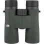 Kowa SV III 8x42 binoculars with olive green rubberized coating, black focus wheel, and lens caps for outdoor observation and birdwatching