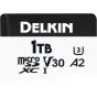 Delkin 1TB microSDXC Trail Cam Hyperspeed R195/W160 V30 memory card featuring U3 rating and A2 performance class
