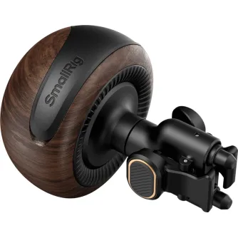 SmallRig 6047 Hawklock H11 Quick Release Mini Wooden Side Handle with textured grip for improved handheld stability