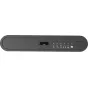 Беспроводная музыкальная система Hollyland MELO P1 Solo с USB-C портом, пятью индикаторами состояния и иконками для микрофона, смартфона, наушников и батареи.