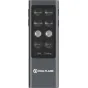 Hollyland MELO P1 Комбо беспроводная система создания музыки, передняя панель в сером цвете, кнопки Laughter, Applause, Appreciate, Warm-up, Music, Vocal, Mute, Ducking и логотип Hollyland.