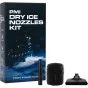 PMI Dry Ice Nozzle Kit with specialized nozzles for cinematic fog effects, including tabletop and cloud nozzles for photography and filmmaking