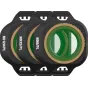Набор ND/PL фильтров PolarPro Mini 5 Pro Vivid Collection с защитным кейсом, включает ND8, ND32 и ND128 фильтры для уменьшения бликов и улучшения цвета в аэрофотосъемке.