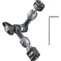 SmallRig 6317 Magic Arm Support с креплением 1/4-20 - 360° регулируемая скоба для монтирования мониторов с нержавеющей стальной gear-locking механизмом и встроенным Allen-ключом.